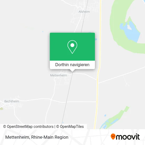 Mettenheim Karte