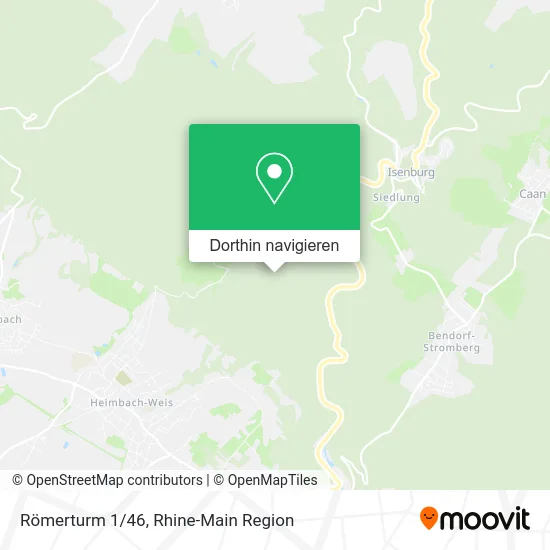 Römerturm 1/46 Karte