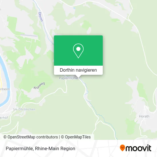Papiermühle Karte