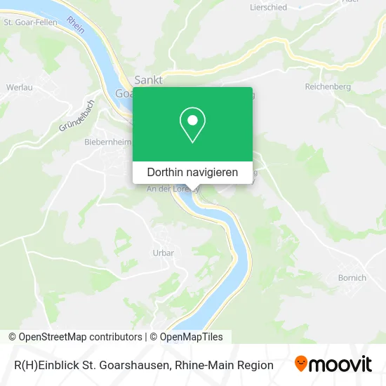 R(H)Einblick St. Goarshausen Karte