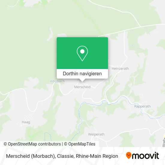 Merscheid (Morbach), Classie Karte