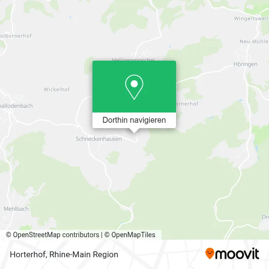 Horterhof Karte