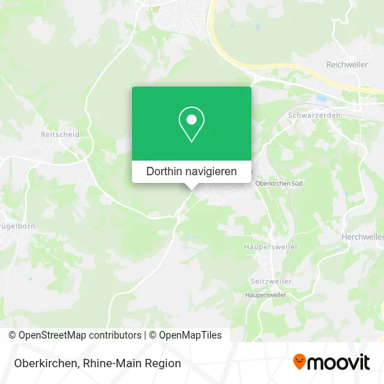 Oberkirchen Karte