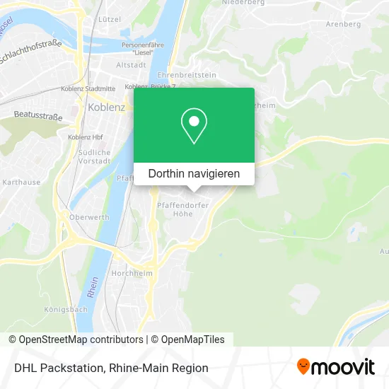 DHL Packstation Karte