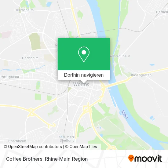 Coffee Brothers Karte