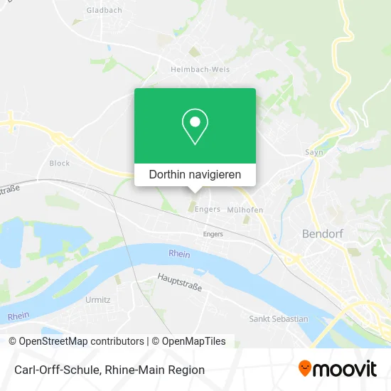 Carl-Orff-Schule Karte