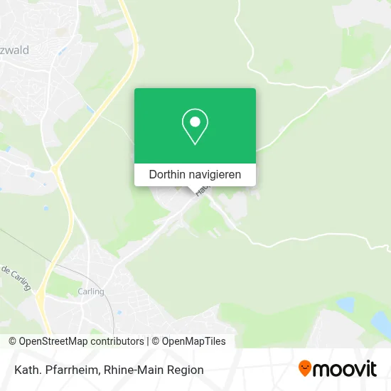 Kath. Pfarrheim Karte