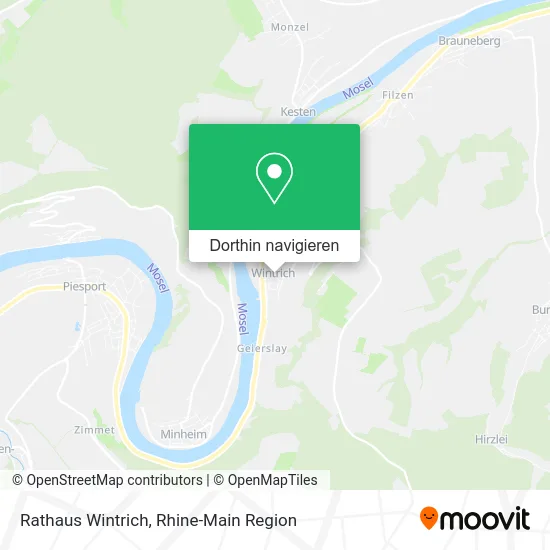 Rathaus Wintrich Karte