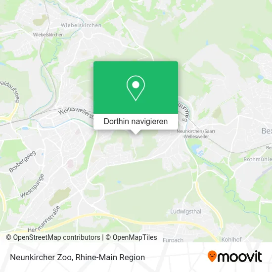 Neunkircher Zoo Karte