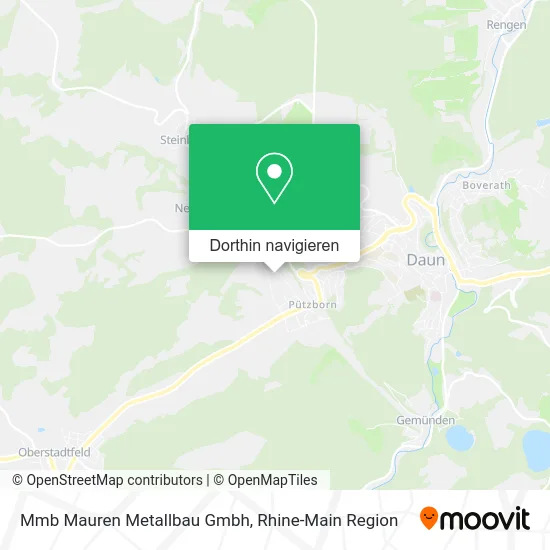 Mmb Mauren Metallbau Gmbh Karte