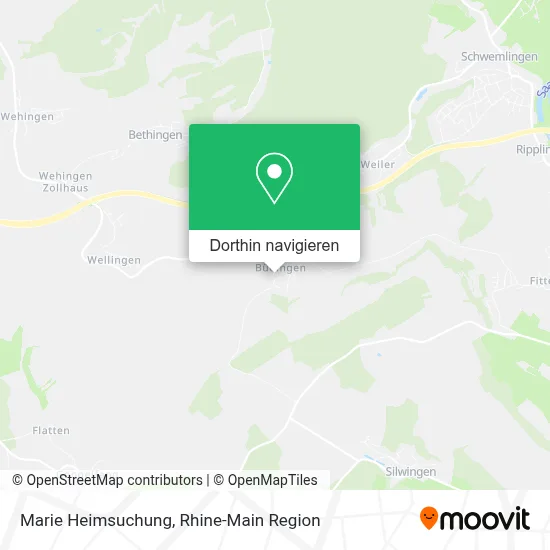 Marie Heimsuchung Karte
