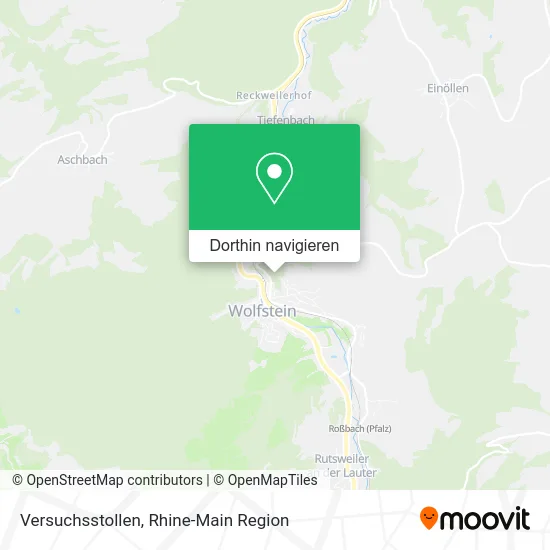 Versuchsstollen Karte