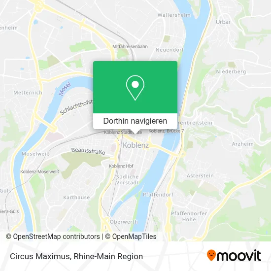 Circus Maximus Karte