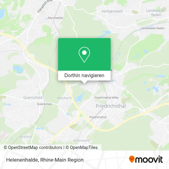 Helenenhalde Karte