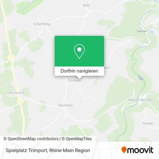 Spielplatz Trimport Karte