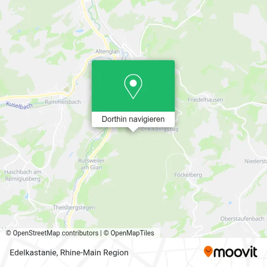 Edelkastanie Karte