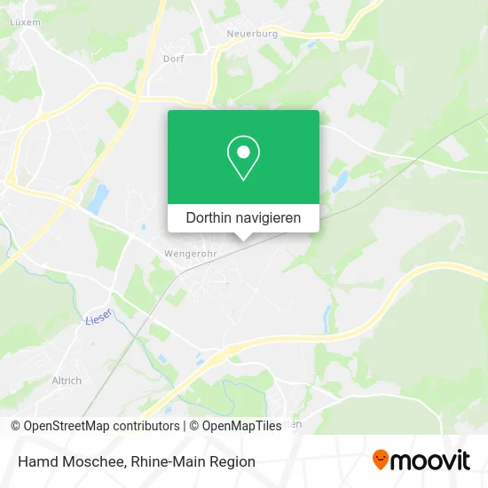 Hamd Moschee Karte