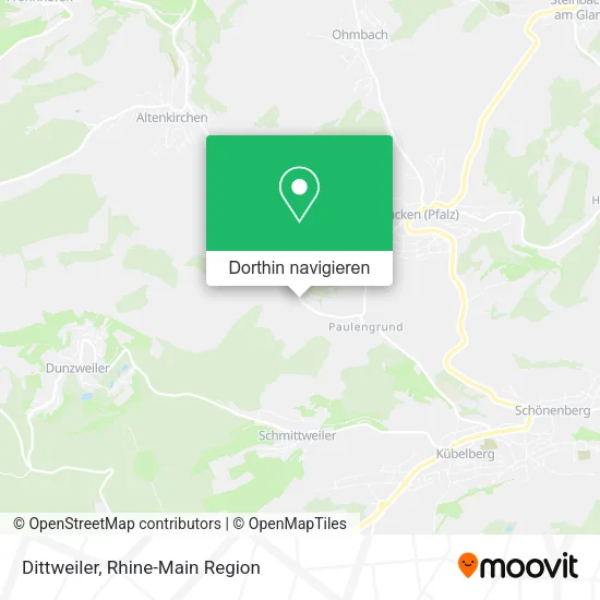 Dittweiler Karte