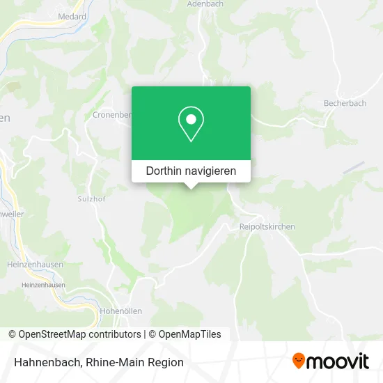 Hahnenbach Karte