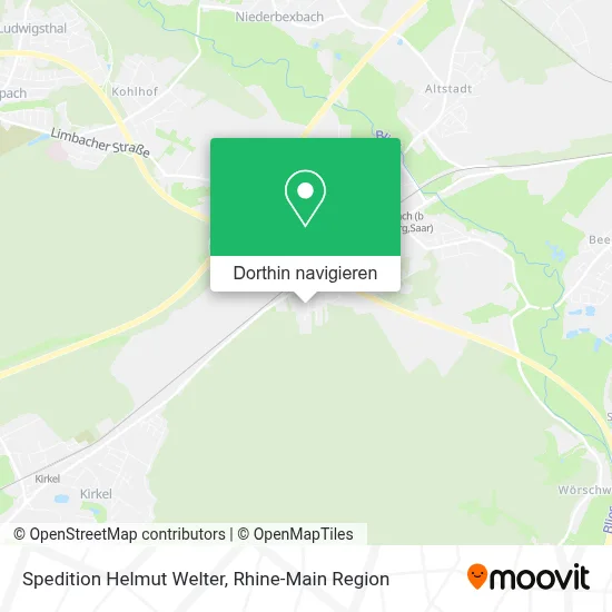 Spedition Helmut Welter Karte