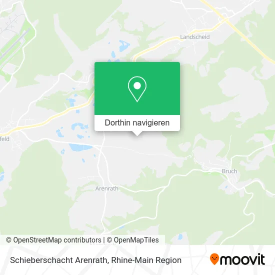Schieberschacht Arenrath Karte