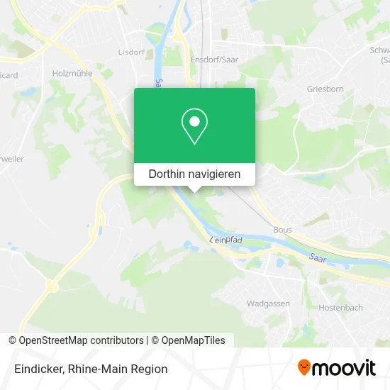 Eindicker Karte