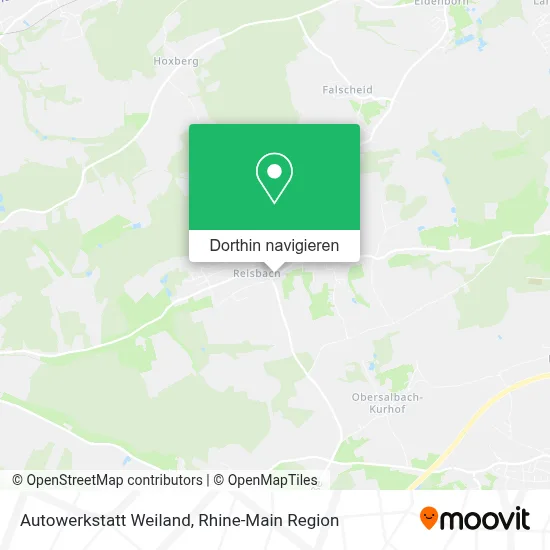 Autowerkstatt Weiland Karte