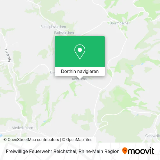 Freiwillige Feuerwehr Reichsthal Karte