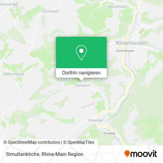 Simultankirche Karte