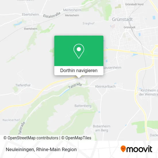 Neuleiningen Karte