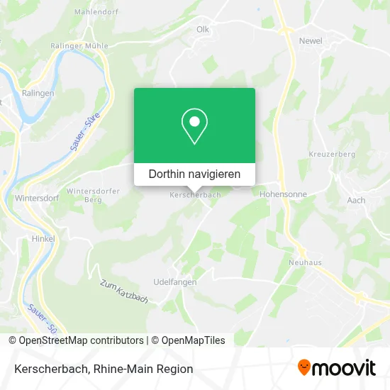 Kerscherbach Karte