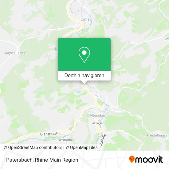 Patersbach Karte
