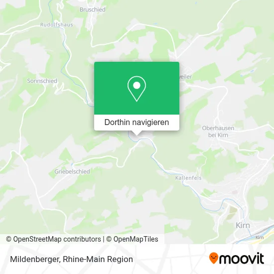 Mildenberger Karte