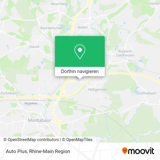 Auto Plus Karte
