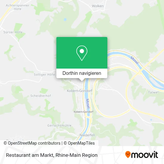 Restaurant am Markt Karte