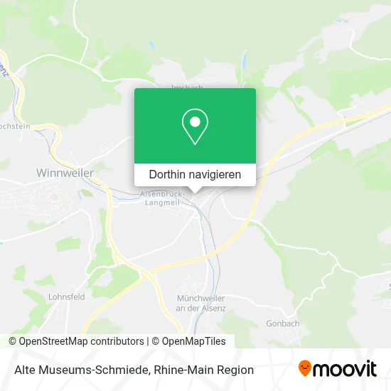 Alte Museums-Schmiede Karte