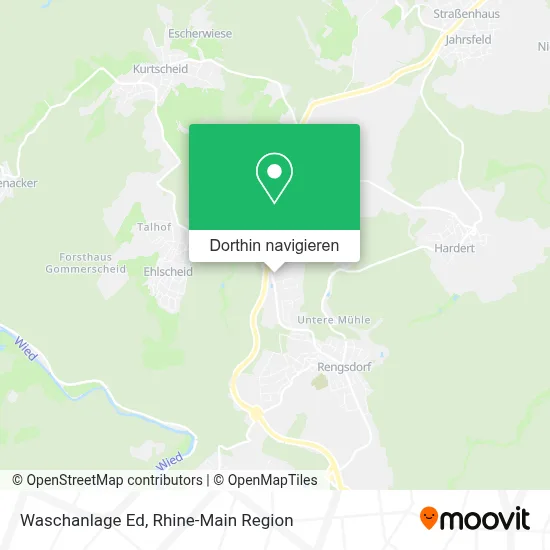 Waschanlage Ed Karte