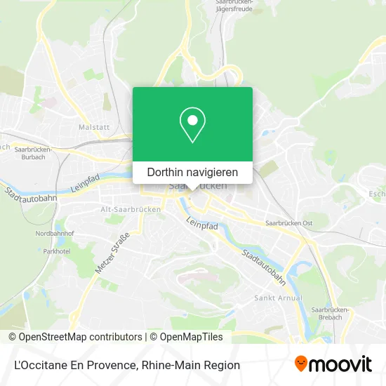 L'Occitane En Provence Karte