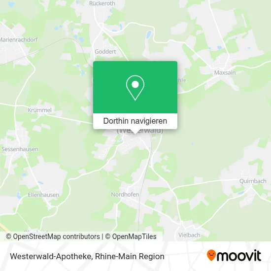 Westerwald-Apotheke Karte