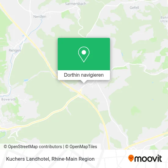 Kuchers Landhotel Karte