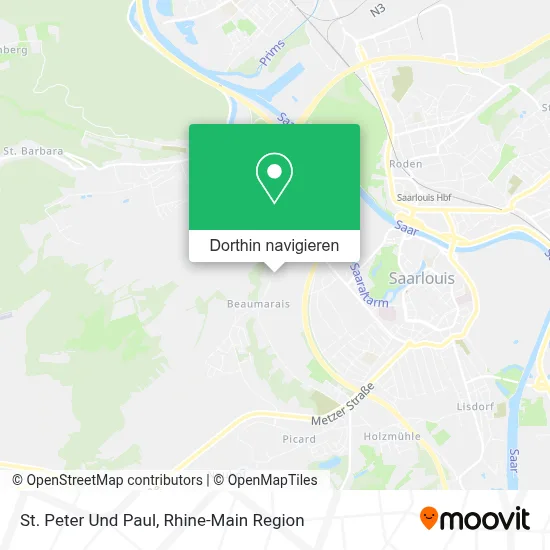 St. Peter Und Paul Karte