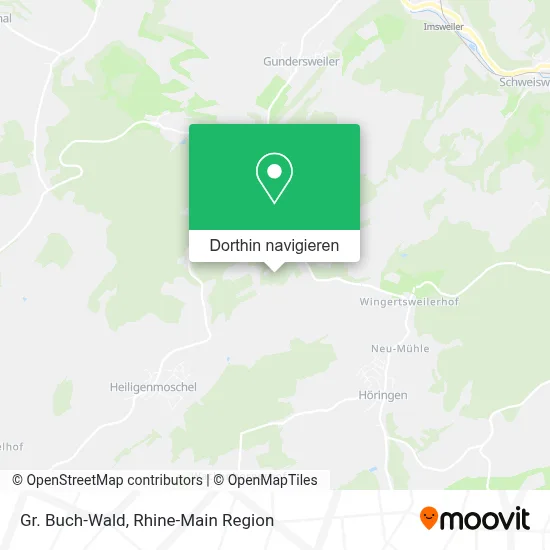 Gr. Buch-Wald Karte