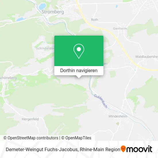 Demeter-Weingut Fuchs-Jacobus Karte