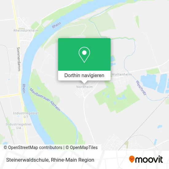 Steinerwaldschule Karte