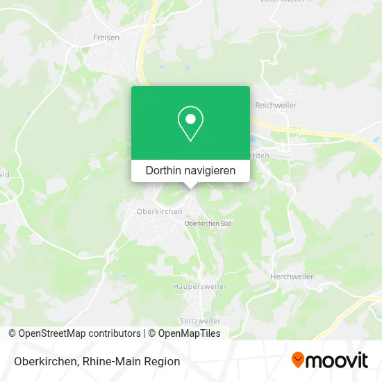 Oberkirchen Karte