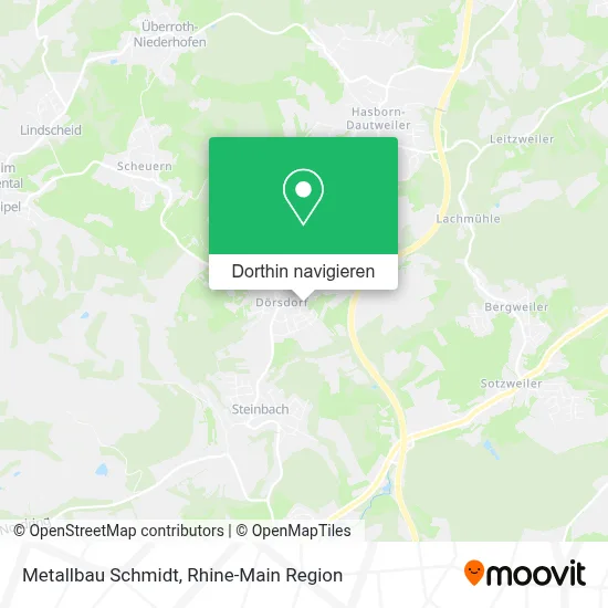 Metallbau Schmidt Karte