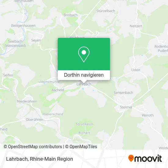 Lahrbach Karte