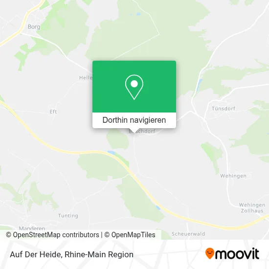 Auf Der Heide Karte