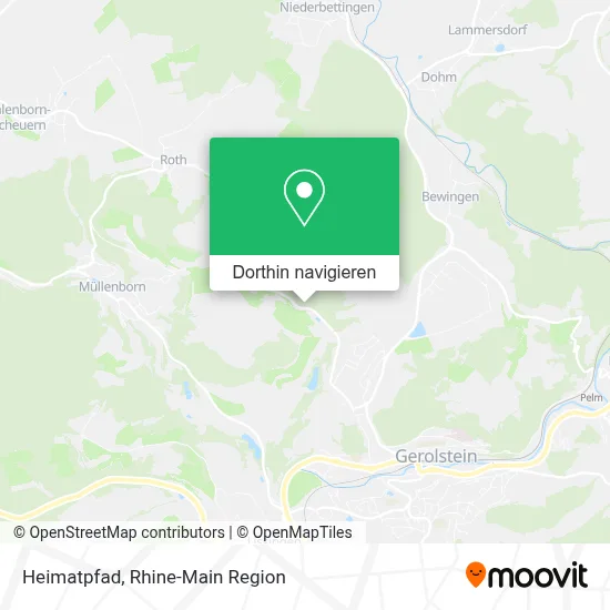 Heimatpfad Karte