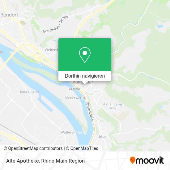 Alte Apotheke Karte